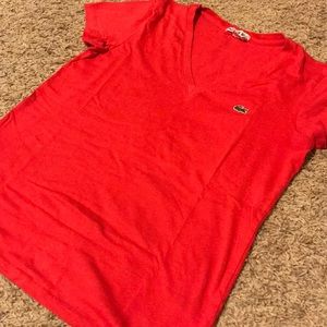 Lacoste v-neck t-shirt